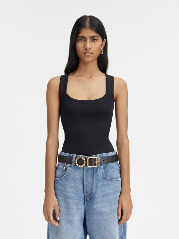 The Gros Grain tank top jacquemus the gros grain tank top