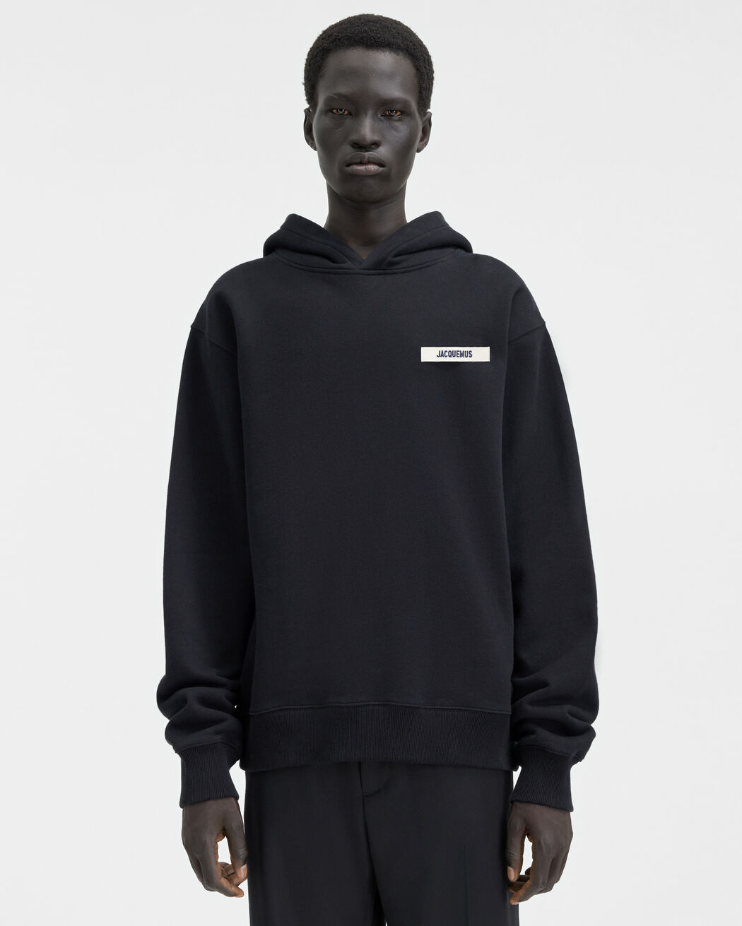 The Gros Grain hoodie jacquemus the gros grain hoodie