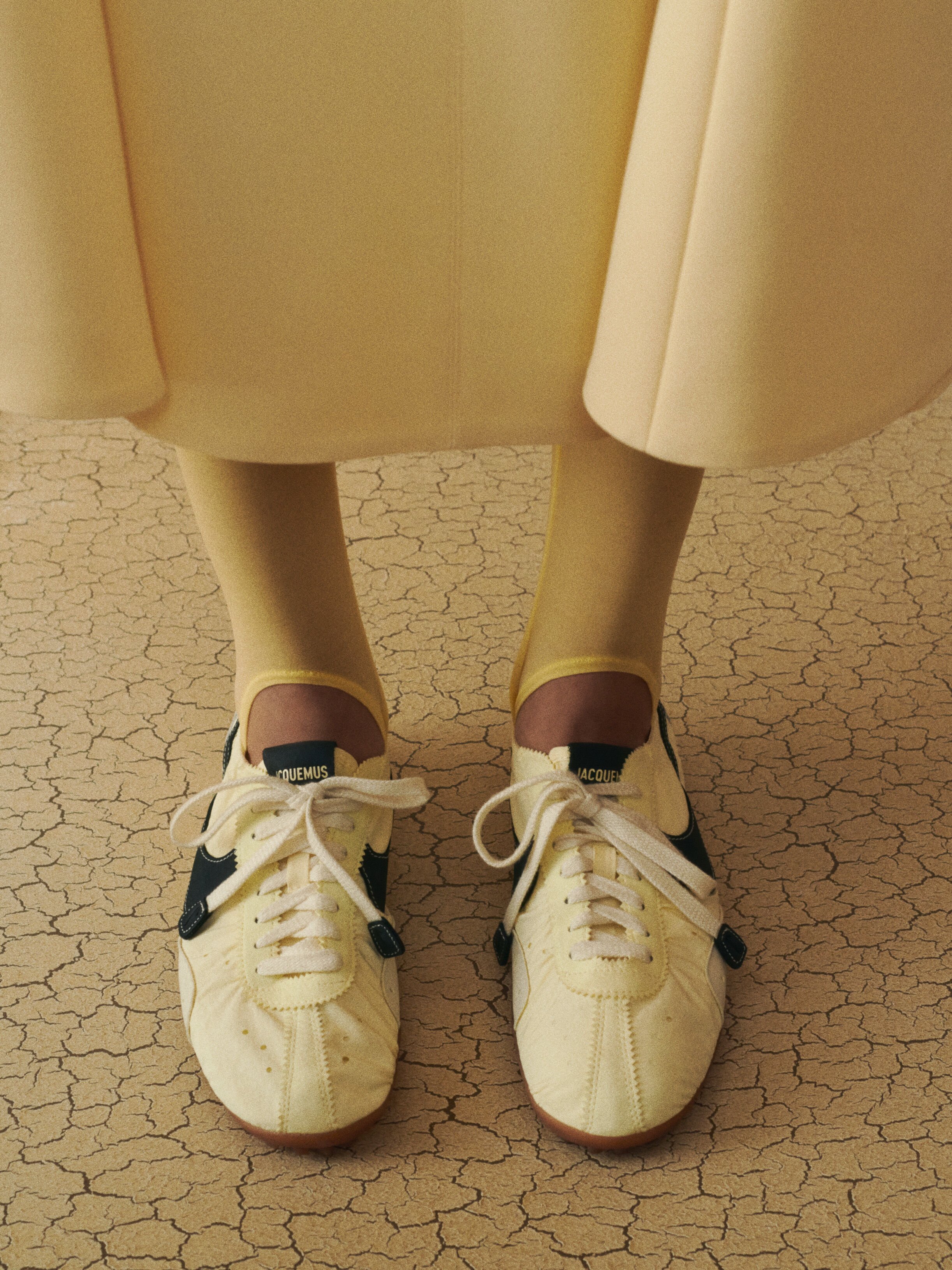 JACQUEMUS NIKE ペールイエロー 40.5 260 Jacquemus x Nike Moon Shoe SP - Pale Yellow - WEAR43WAY