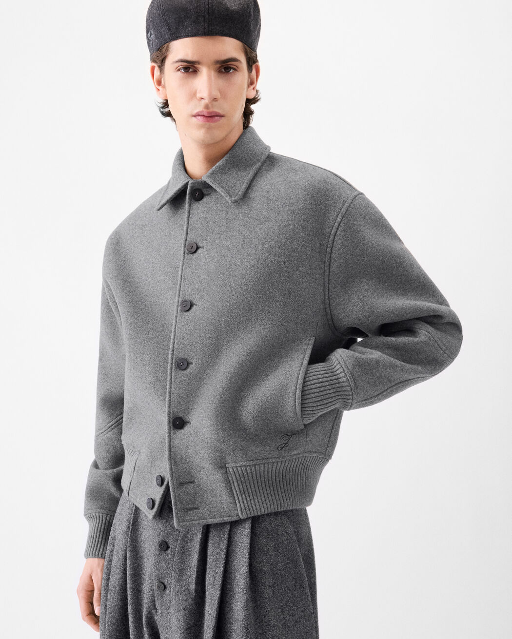 The Feltro bomber jacket jacquemus the feltro bomber jacket