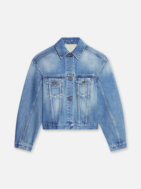 The denim de-Nîmes jacket jacquemus the denim de n mes jacket
