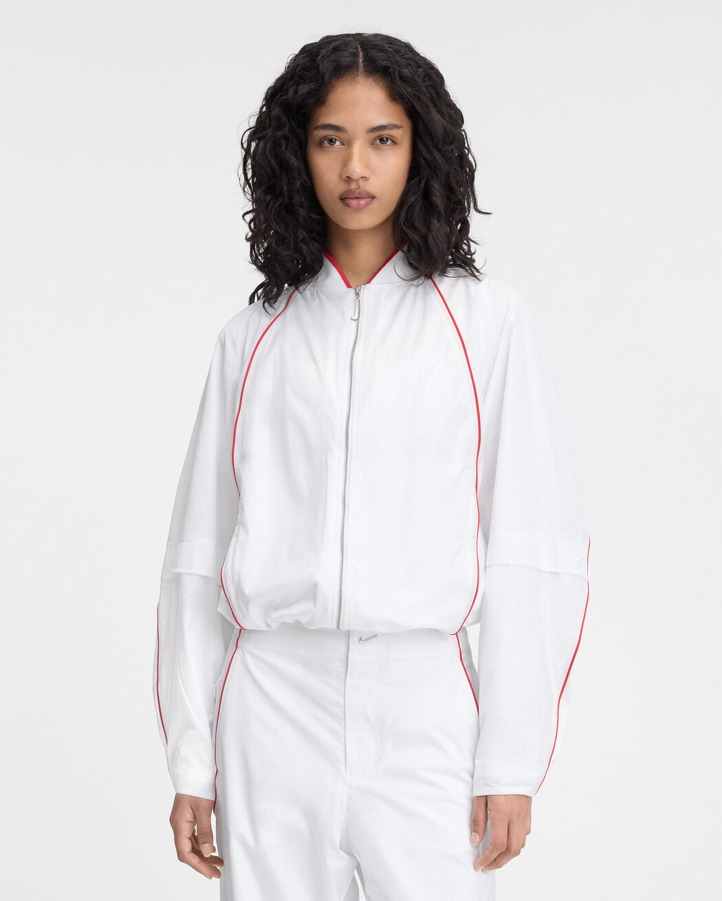The JACQUEMUS+NIKE track jacket the jacquemus nike track jacket