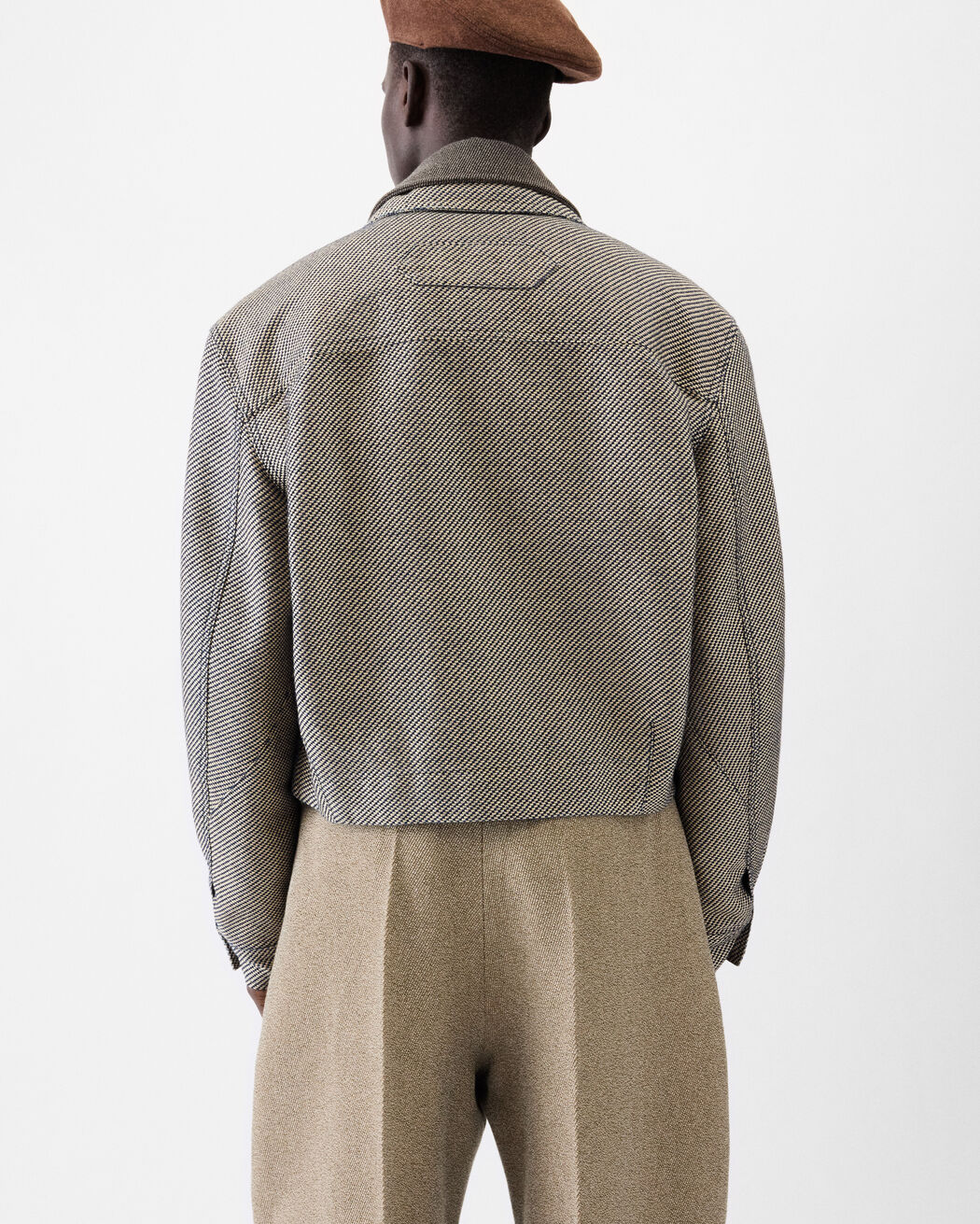 The Canevas de-Nîmes denim jacket jacquemus the canevas de n mes denim jacket