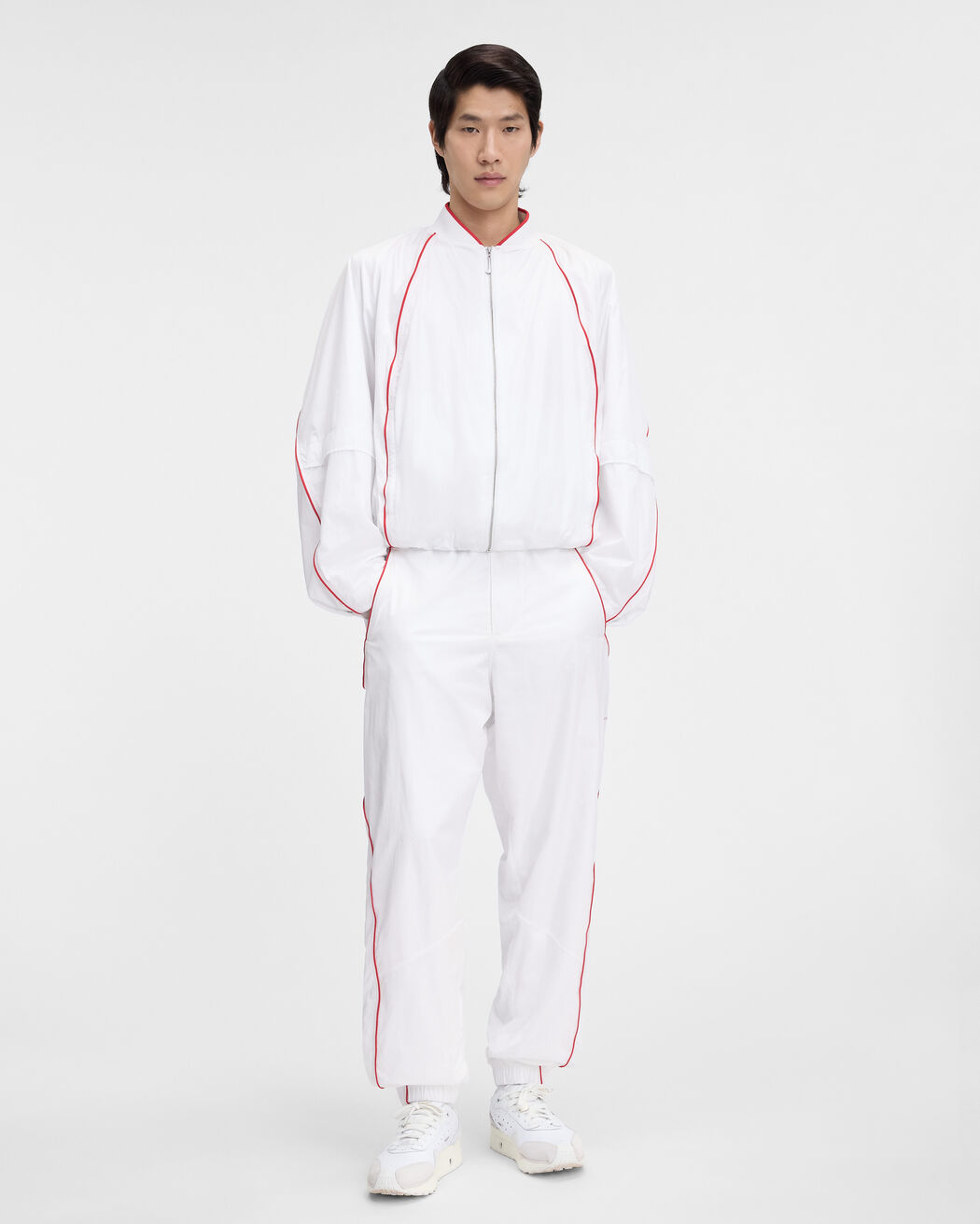 The JACQUEMUS+NIKE track jacket the jacquemus nike track jacket