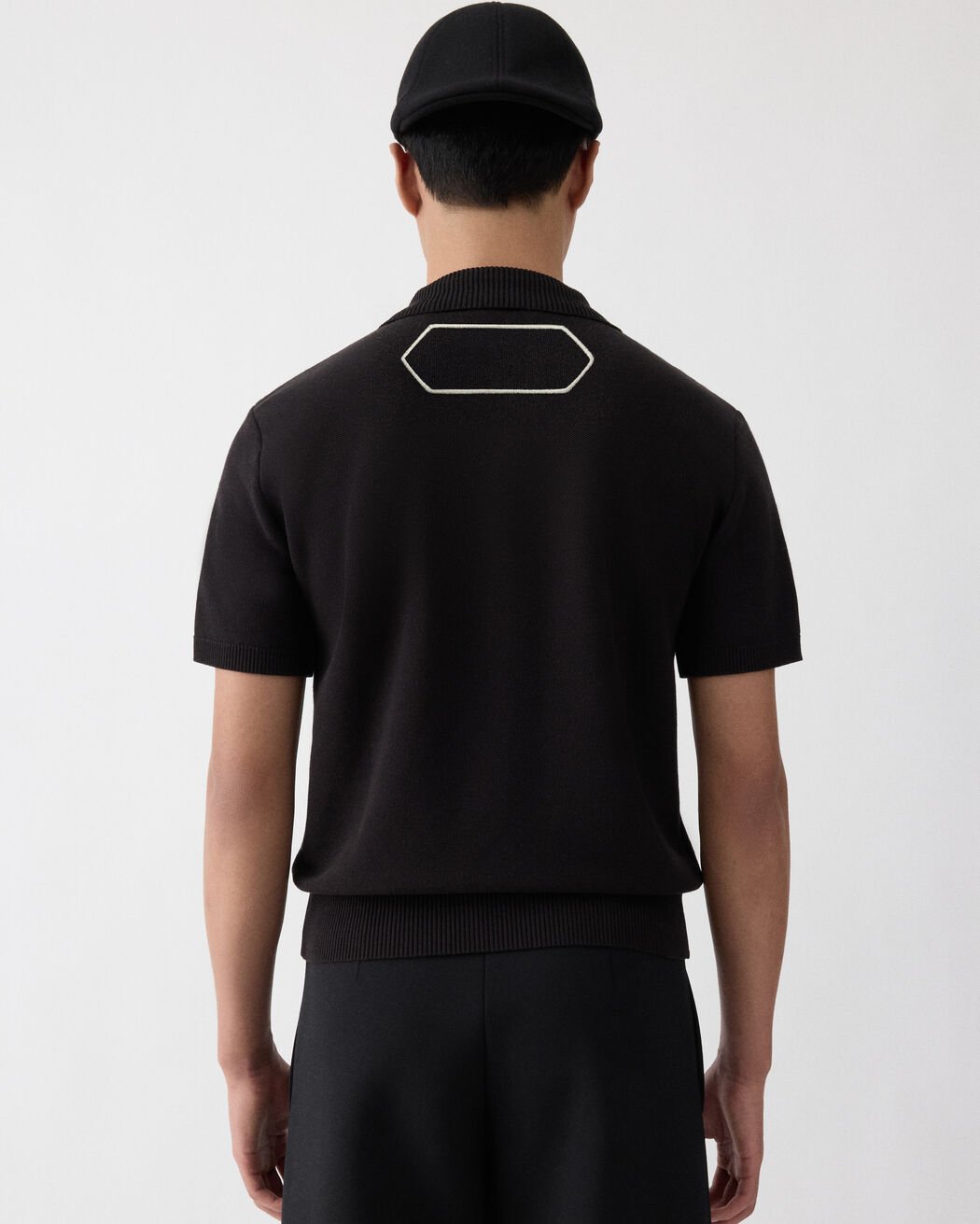 The J knit polo jacquemus the j knit polo