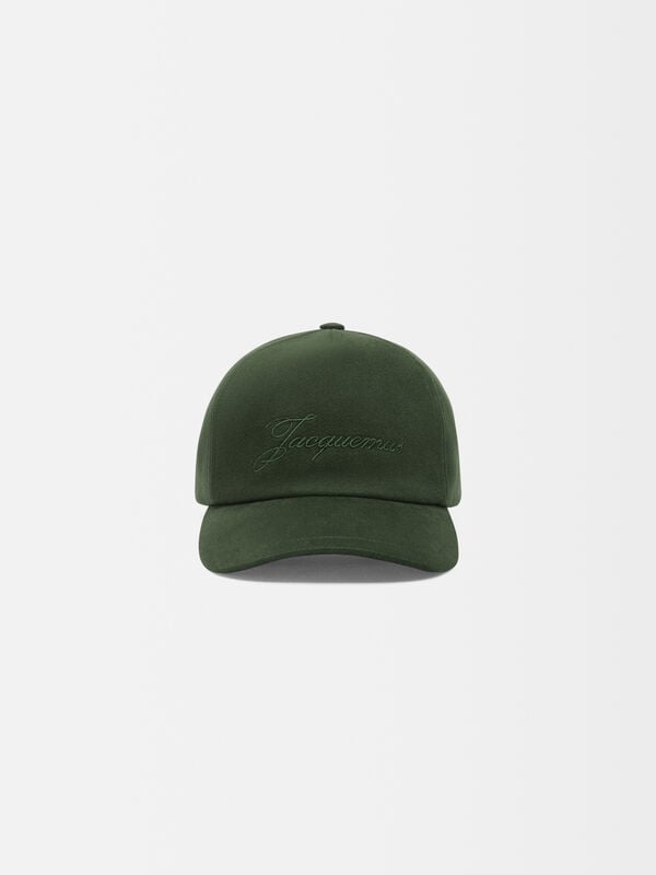 The Feltro baseball cap jacquemus كاب the feltro baseball