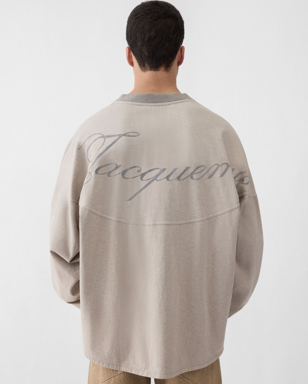 The Atelier long-sleeve t-shirt jacquemus the atelier long sleeve t shirt