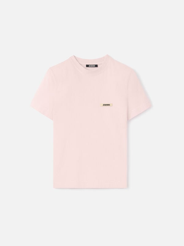 The Gros Grain short-sleeve t-shirt jacquemus the gros grain short sleeve t shirt