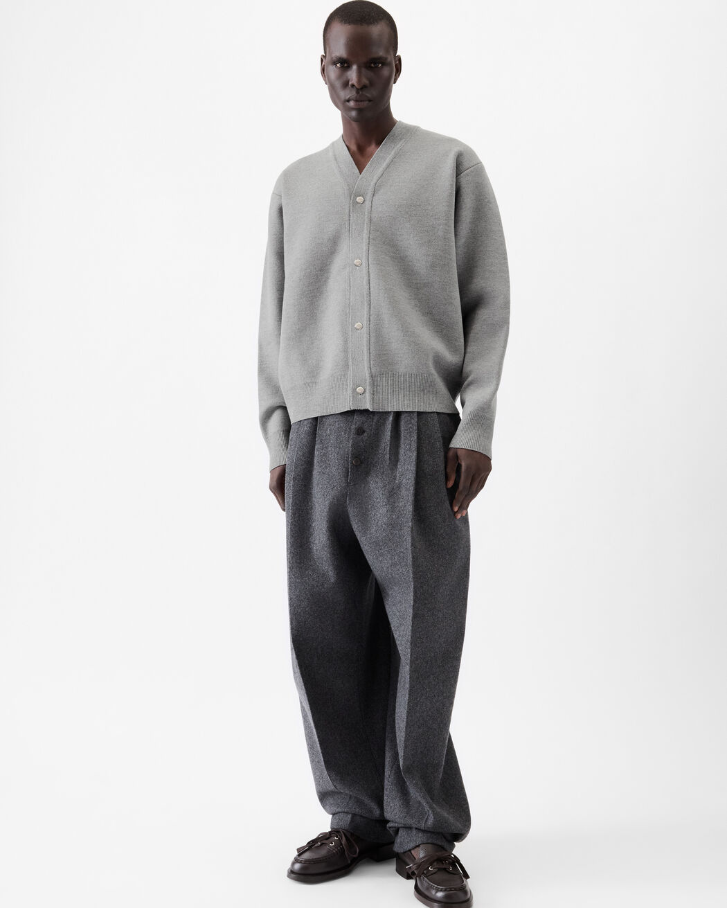 The Doppio cardigan jacquemus the doppio cardigan