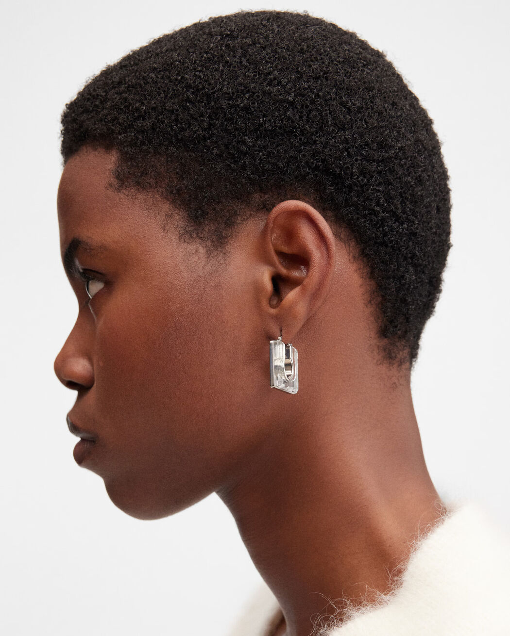 أقراط The Rond Carré earrings jacquemus أقراط the rond carr earrings