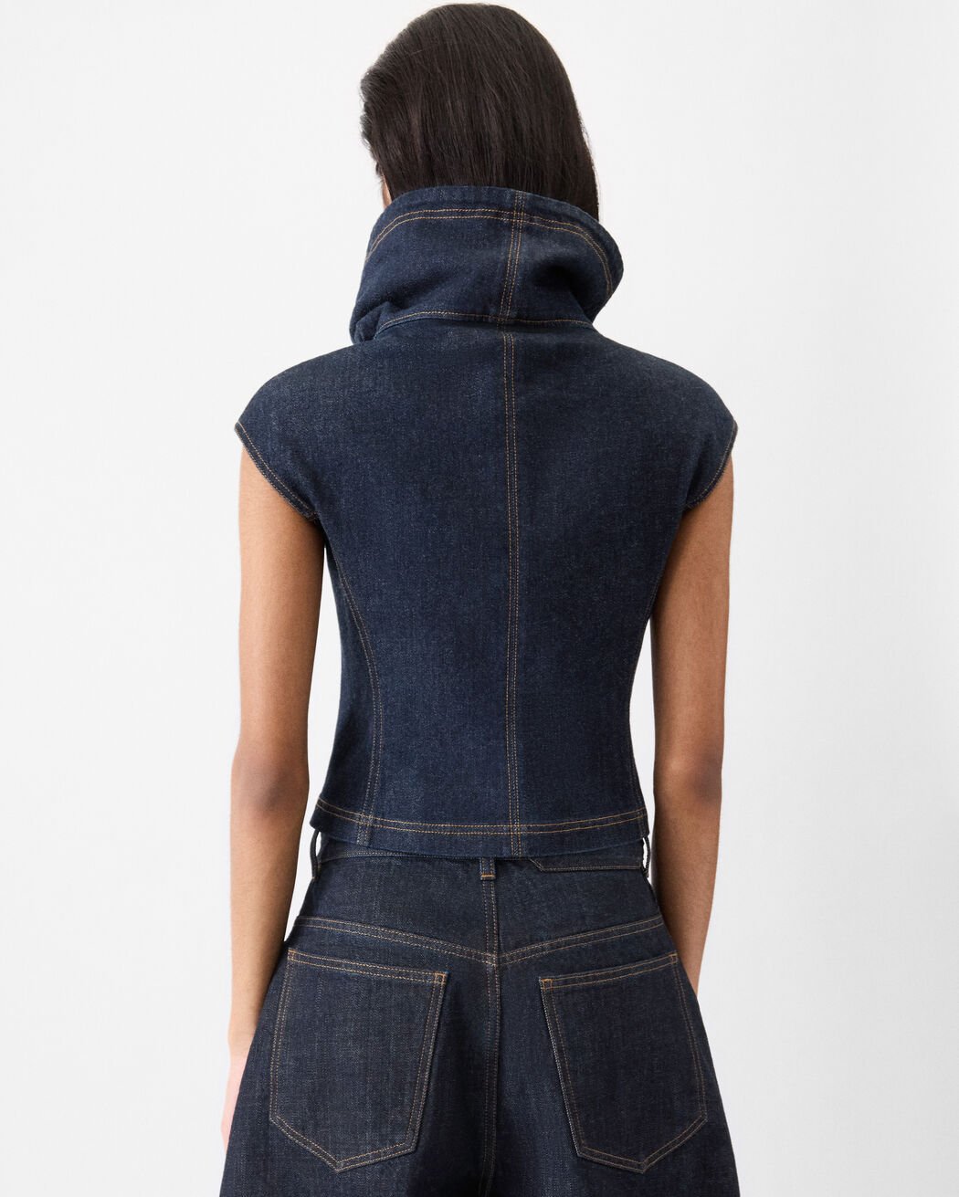 The Pasante de-Nîmes denim top jacquemus the pasante de n mes denim top