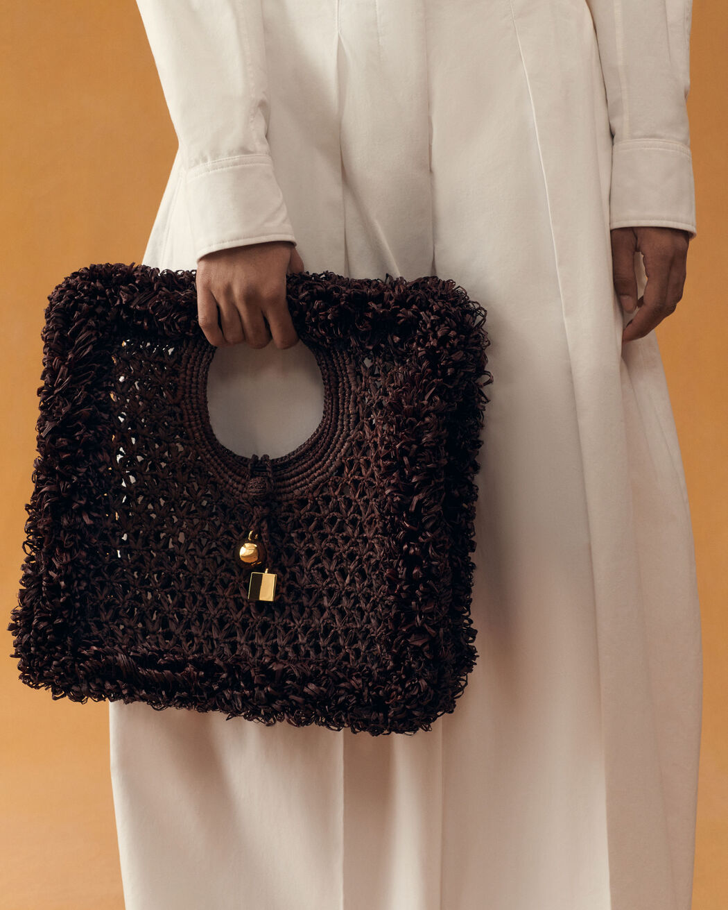 The Spiaggia small square bag jacquemus the spiaggia small square bag