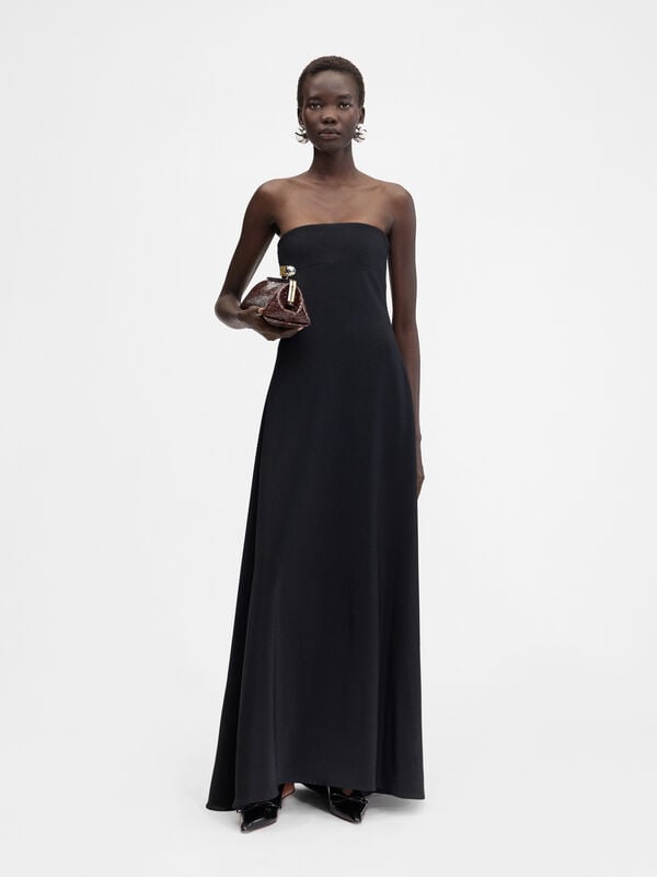 The Bustier dress فستان jacquemus the bustier dress فستان