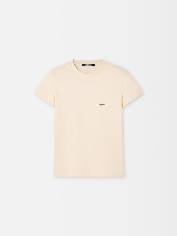 The Gros Grain short-sleeve t-shirt jacquemus the gros grain short sleeve t shirt