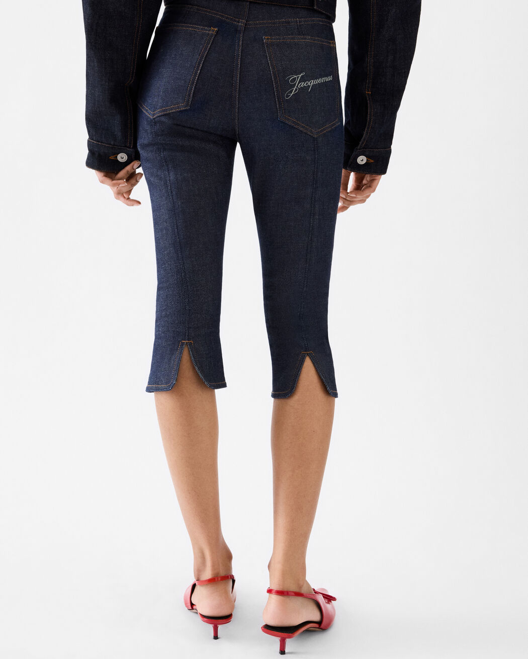The Capri de-Nîmes denim pants jacquemus the capri de n mes denim pants