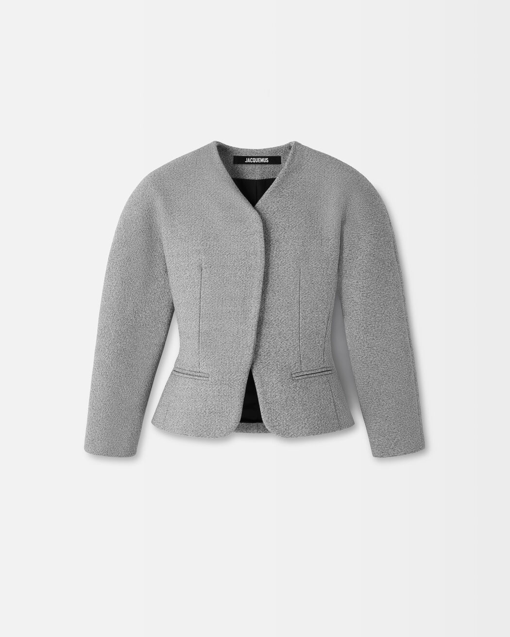 The mini Ovalo jacket jacquemus the mini ovalo jacket