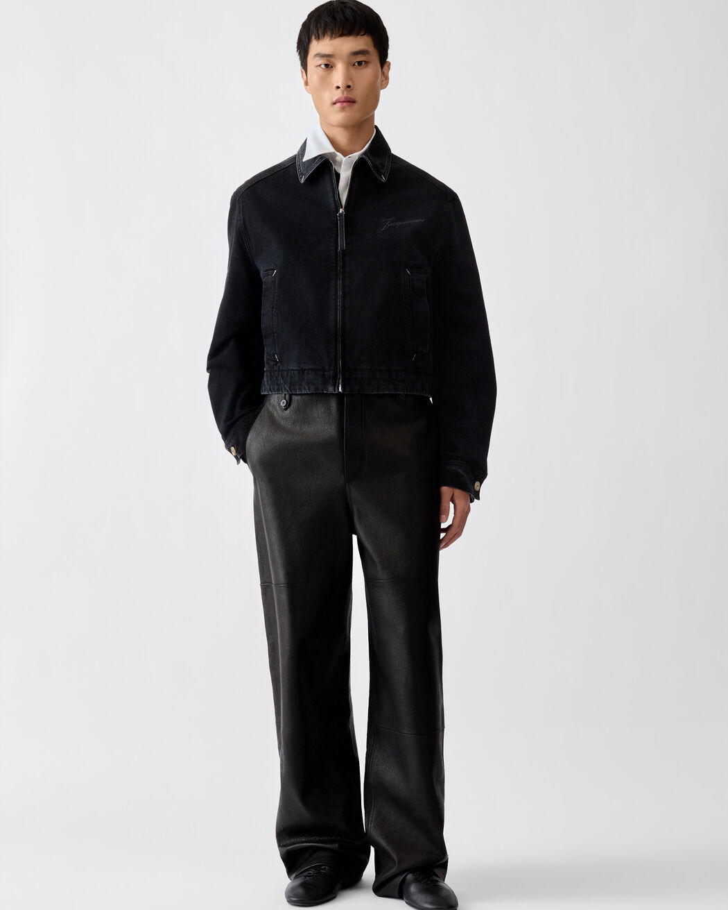 The de-Nîmes Canevas jacket jacquemus the de n mes canevas jacket