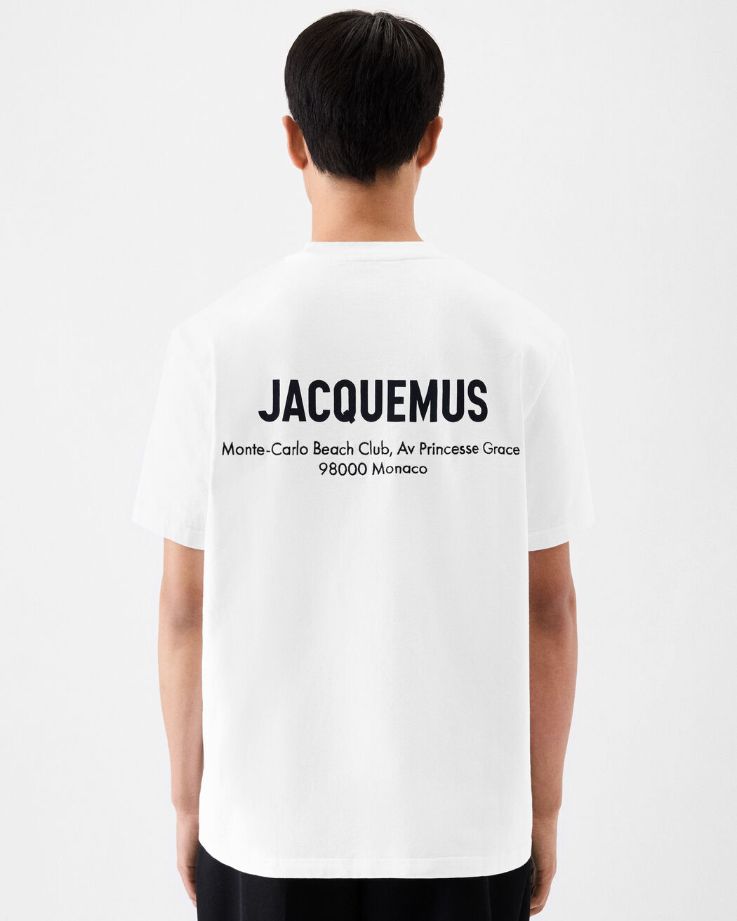 The Ibiza address t-shirt jacquemus the ibiza address t shirt