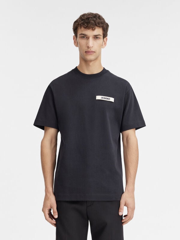 Le Tshirt Gros Grain jacquemus the gros grain t shirt