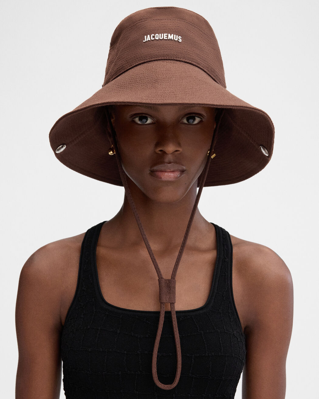 The de-Nîmes denim bucket hat jacquemus the de n mes denim bucket hat