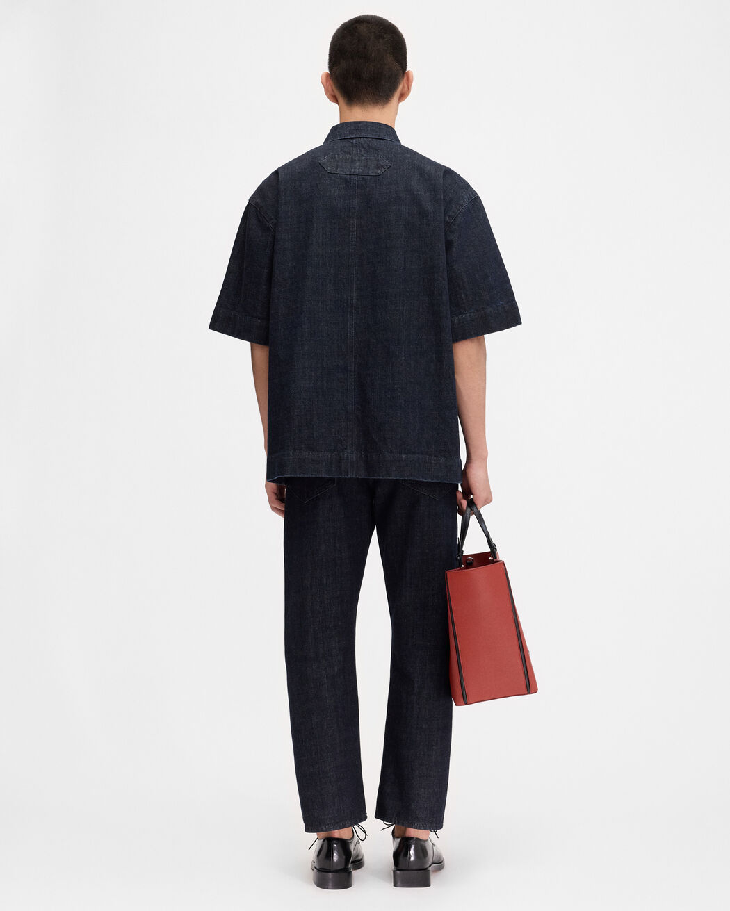 The Aloe de-Nîmes denim shirt jacquemus the aloe de n mes denim shirt