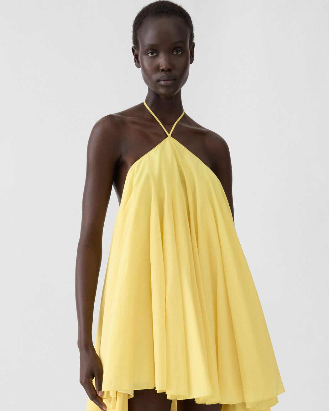 The Triangle mini dress jacquemus the triangle mini dress
