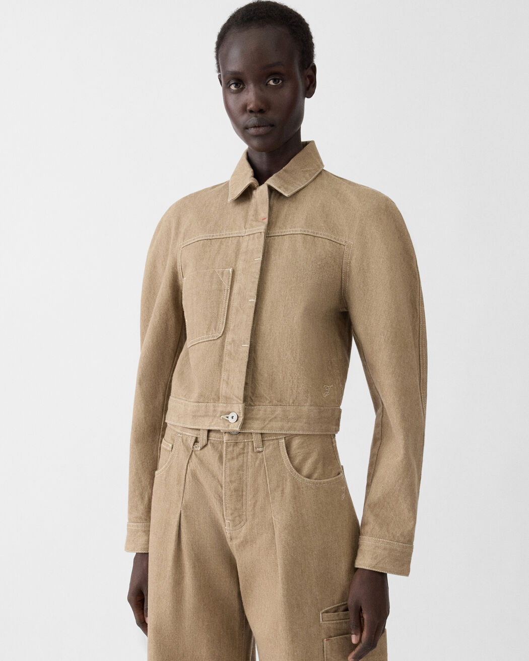 The Ovalo Cargo Jacket jacquemus the ovalo cargo jacket