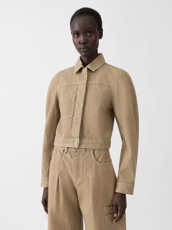 The Ovalo Cargo Jacket jacquemus the ovalo cargo jacket