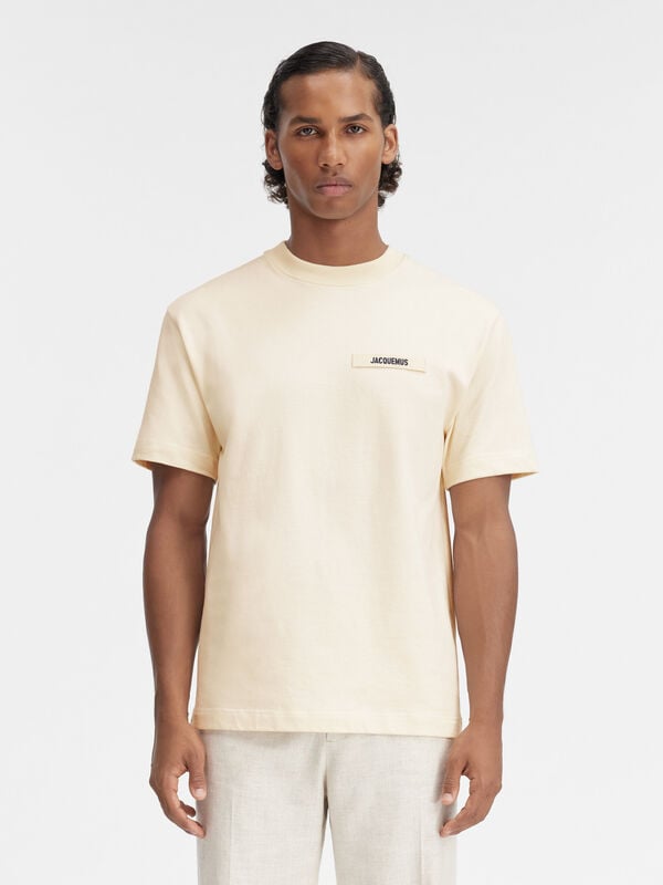 Le Tshirt Gros Grain jacquemus تي شيرت the gros grain t shirt