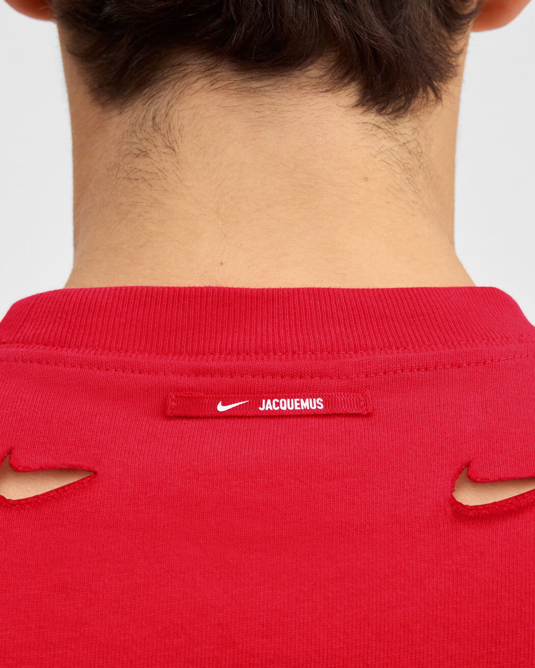 The Swoosh JACQUEMUS+NIKE t-shirt the swoosh jacquemus nike t shirt