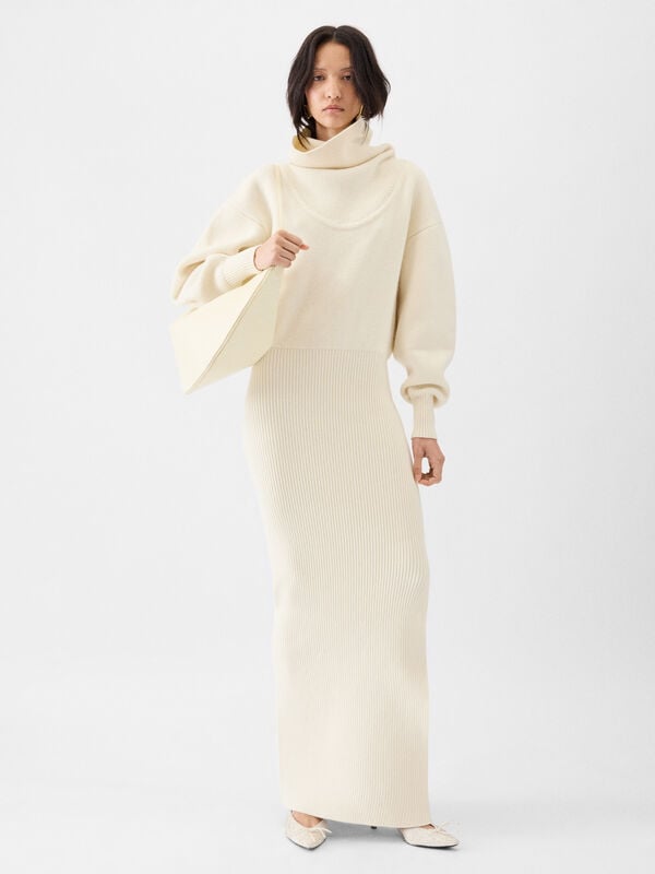 The Pallone knit dress jacquemus the pallone knit dress