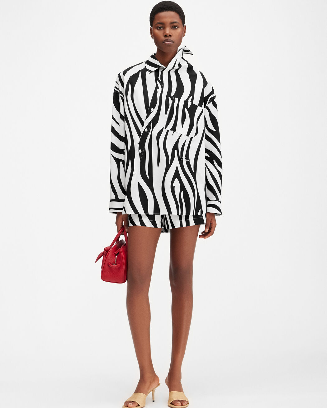 The Cuadro shirt قميص jacquemus the cuadro shirt قميص