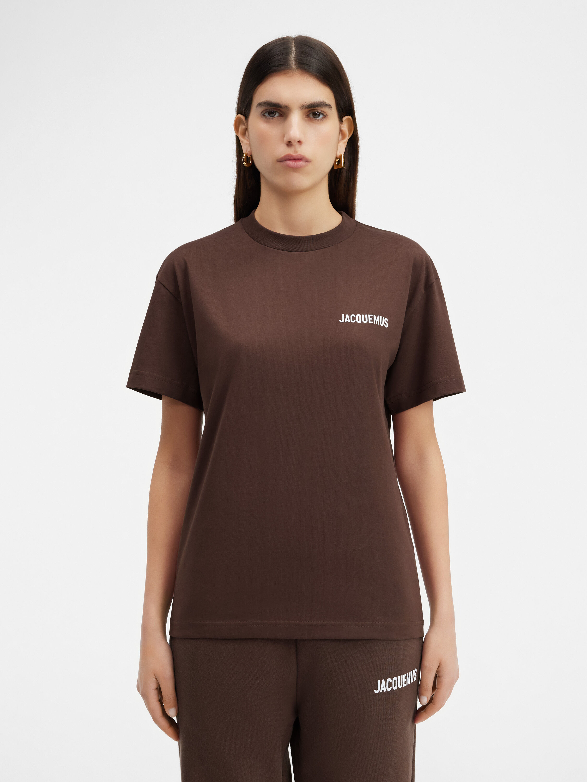 The Jacquemus t-shirt, Brown | JACQUEMUS UAE