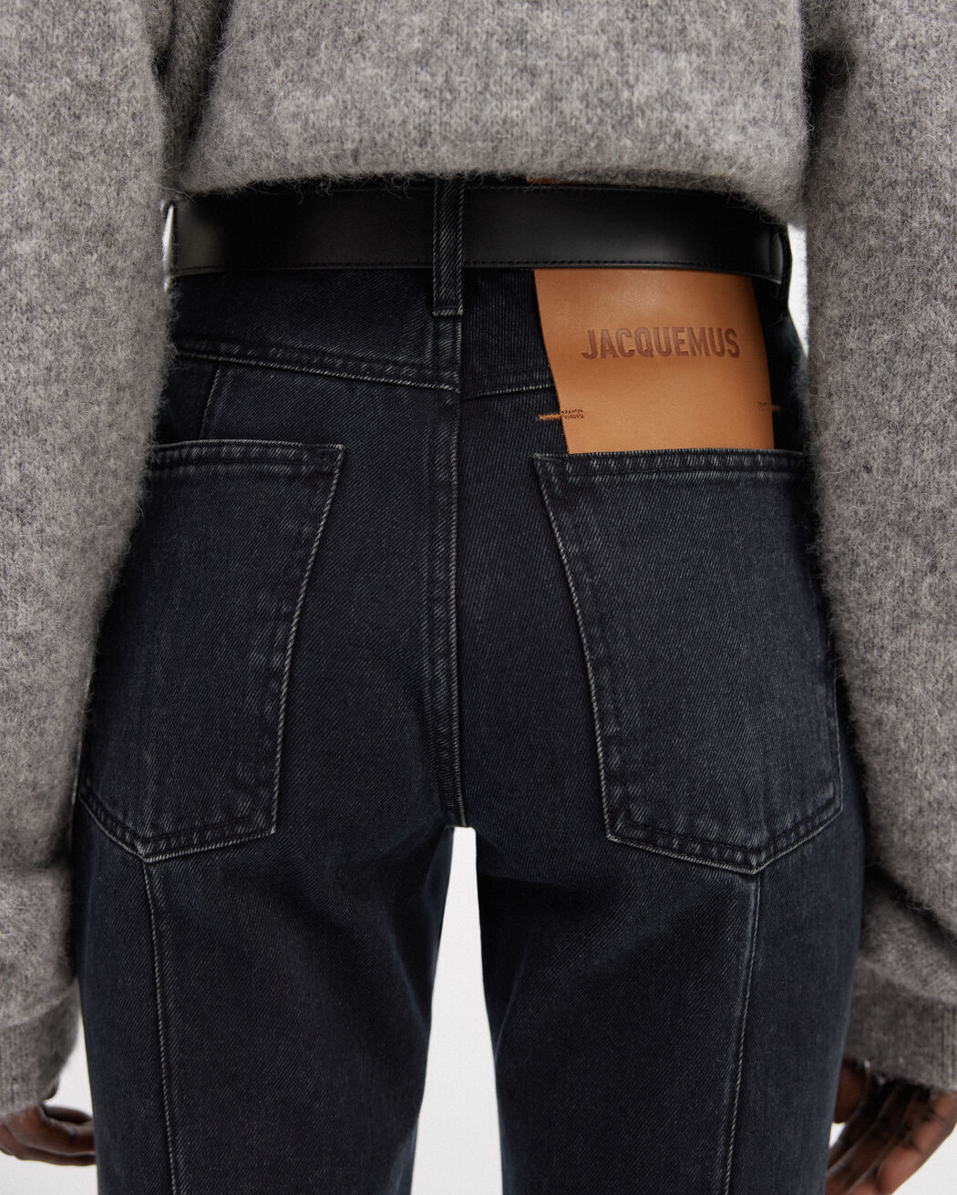 The cropped de-Nîmes denim pants jacquemus the cropped de n mes denim pants