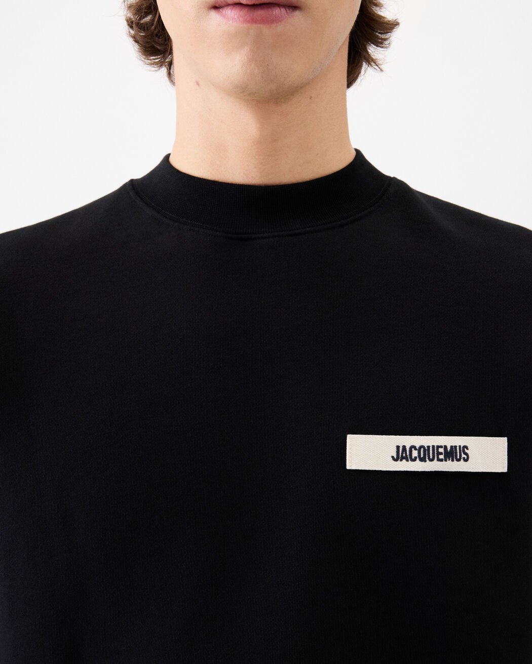The Gros Grain sweatshirt jacquemus the gros grain sweatshirt