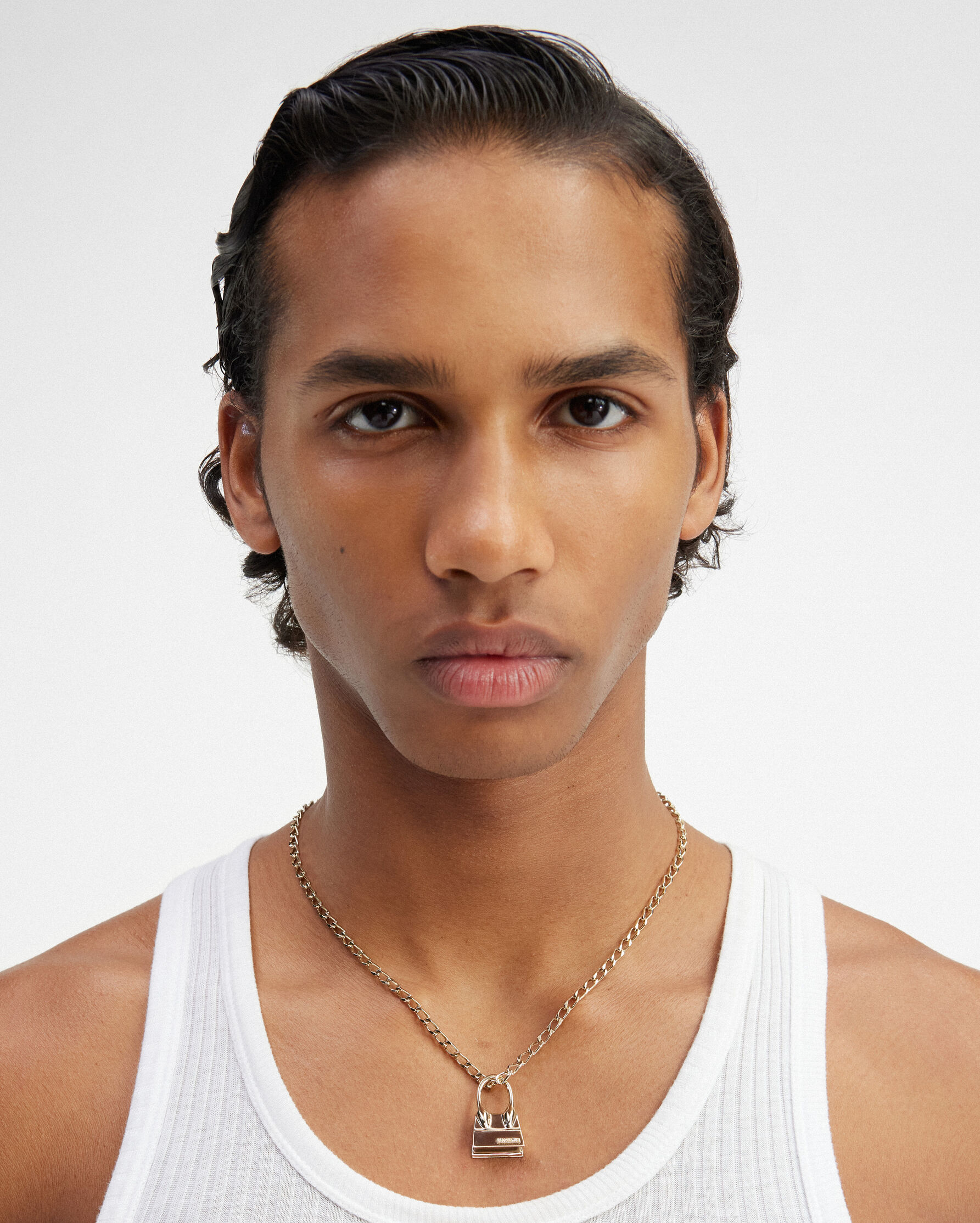 The Chiquito necklace, Golden | JACQUEMUS UAE
