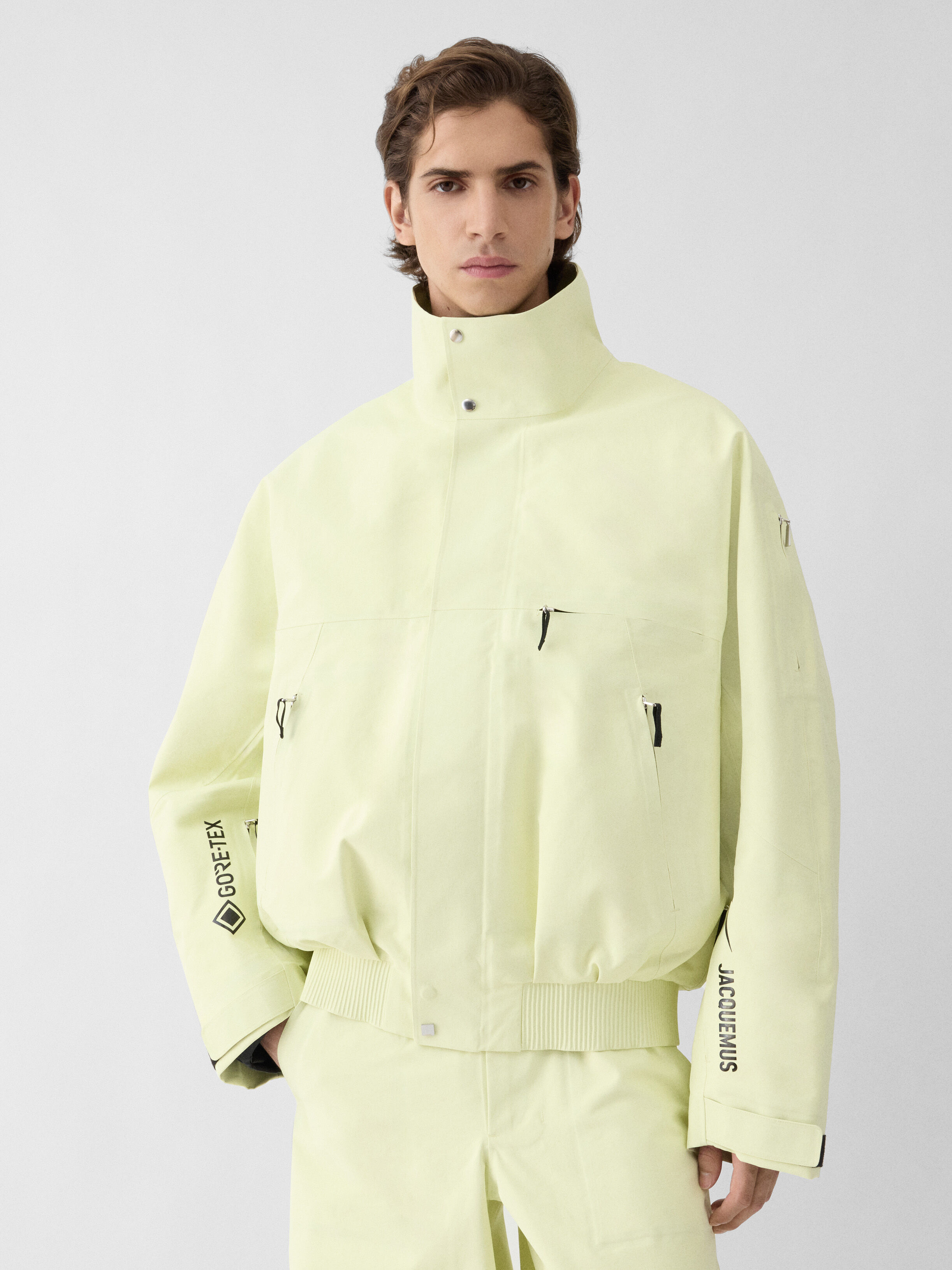 The Gore-Tex jacket Jacquemus + Nike, Yellow | JACQUEMUS UAE