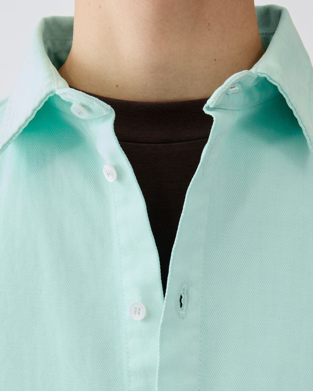 The de-Nîmes Simon denim shirt jacquemus the de n mes simon denim shirt