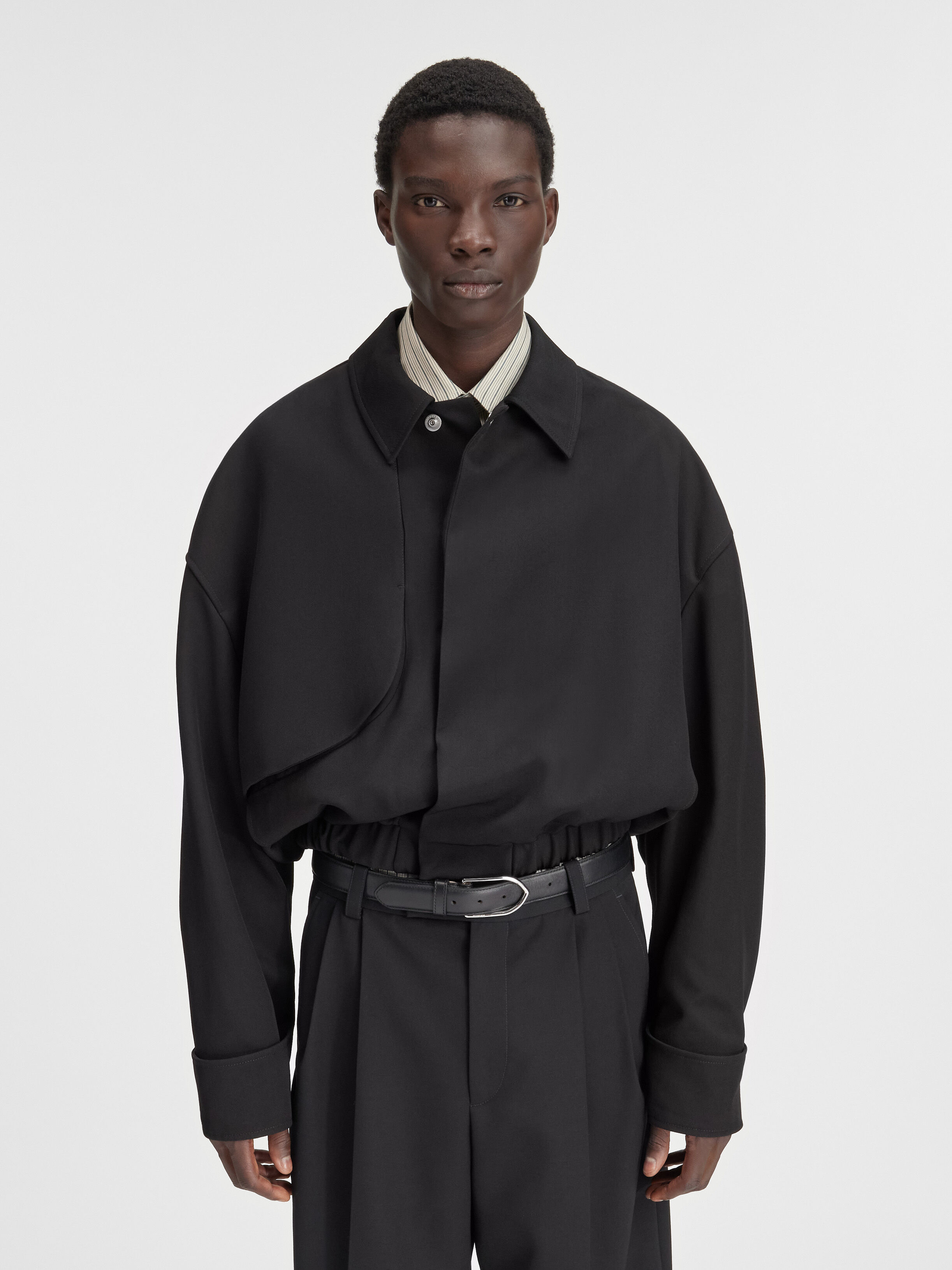 JACQUEMUS LE BLOUSON SALTI グレー 46 【公式通販】