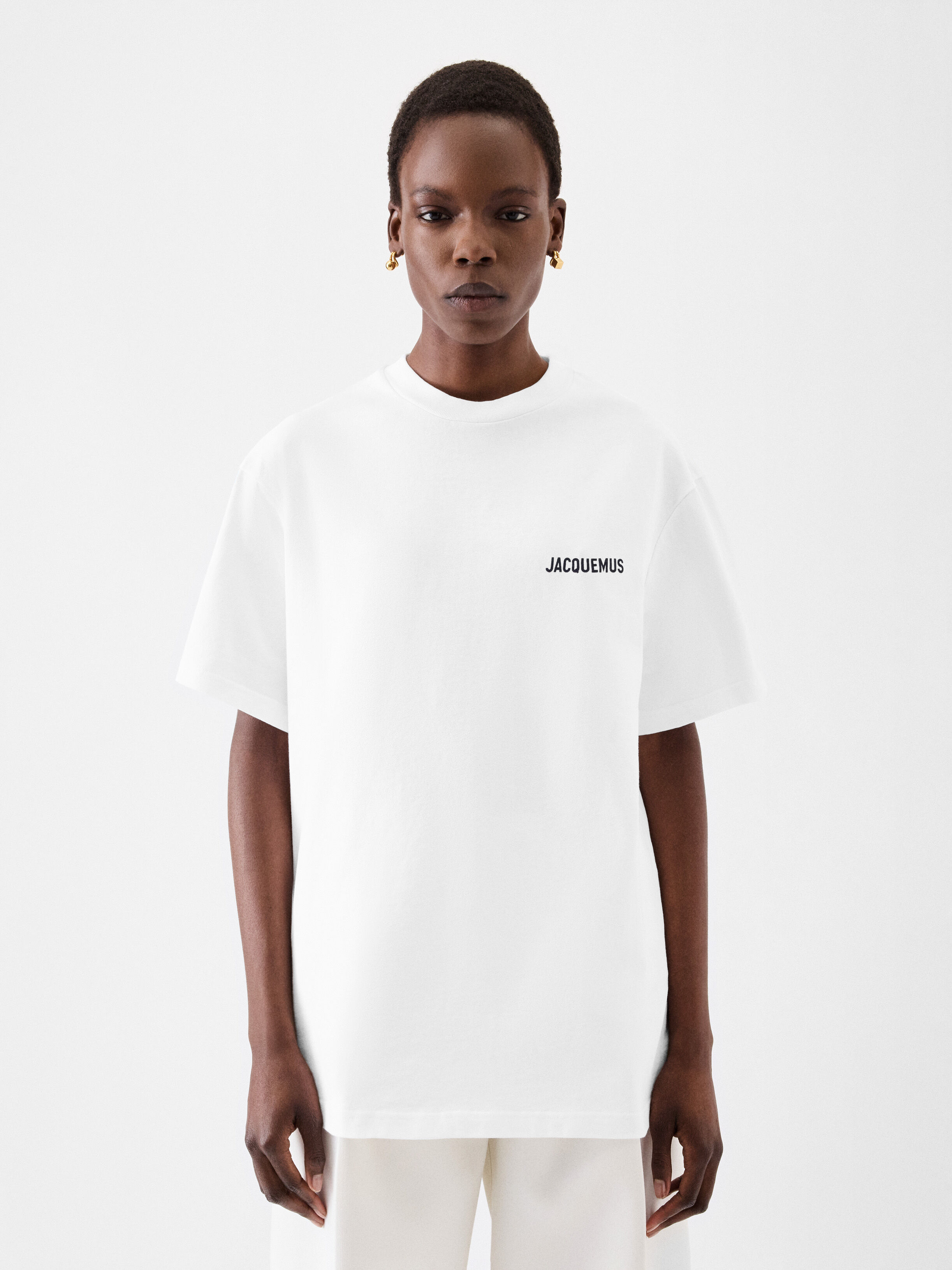 The Mykonos address t-shirt, White | JACQUEMUS UAE