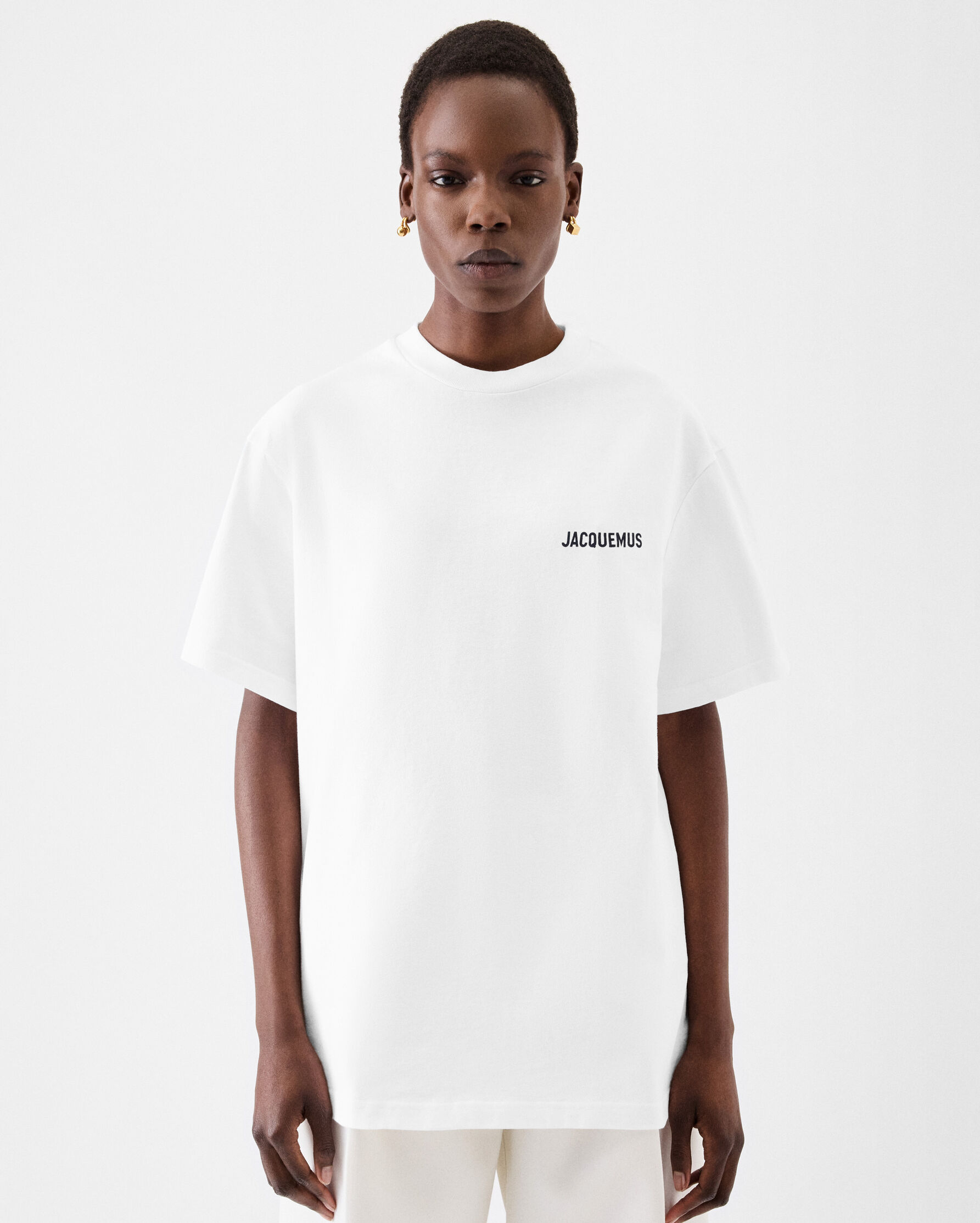 The Mykonos address t-shirt, White | JACQUEMUS UAE