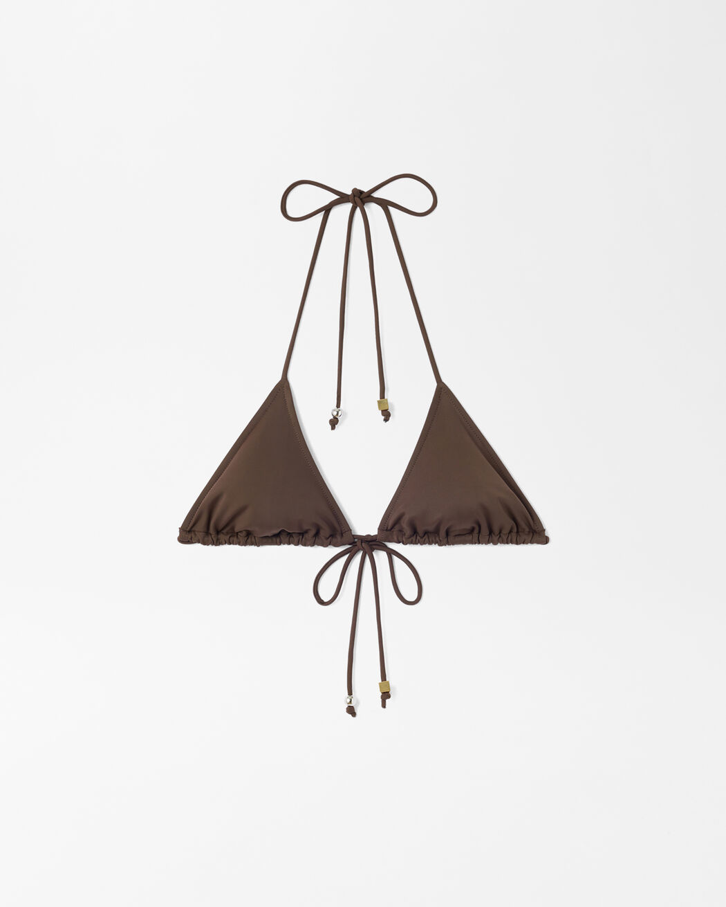 The Triangle bikini top jacquemus the triangle bikini top
