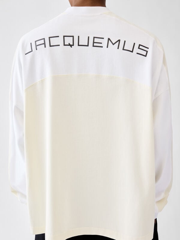 The Supporter long-sleeve t-shirt jacquemus the supporter long sleeve t shirt