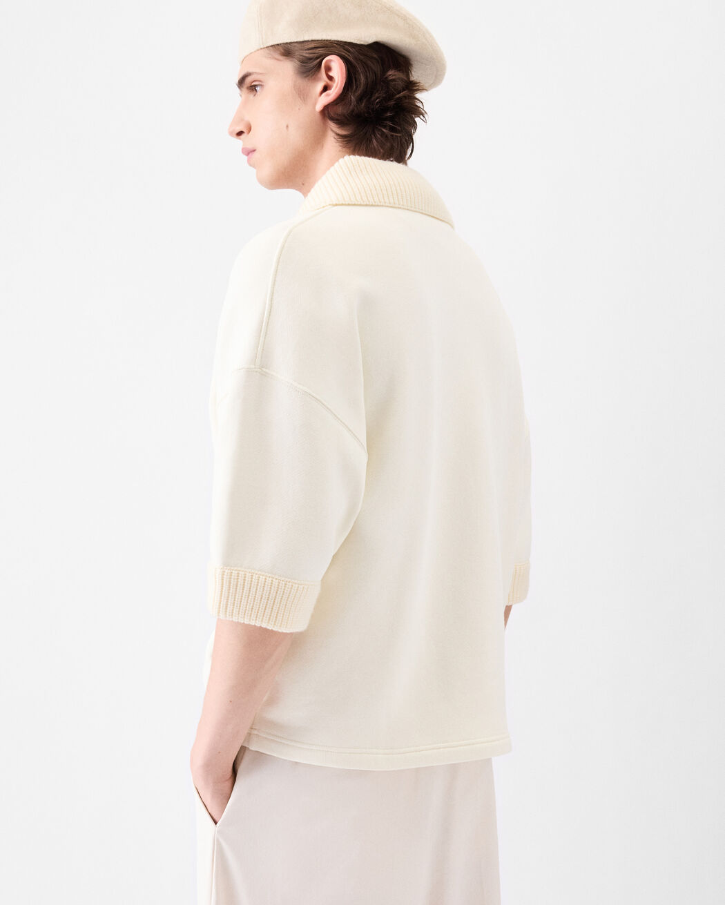 The Punto short-sleeve polo shirt jacquemus the punto short sleeve polo shirt