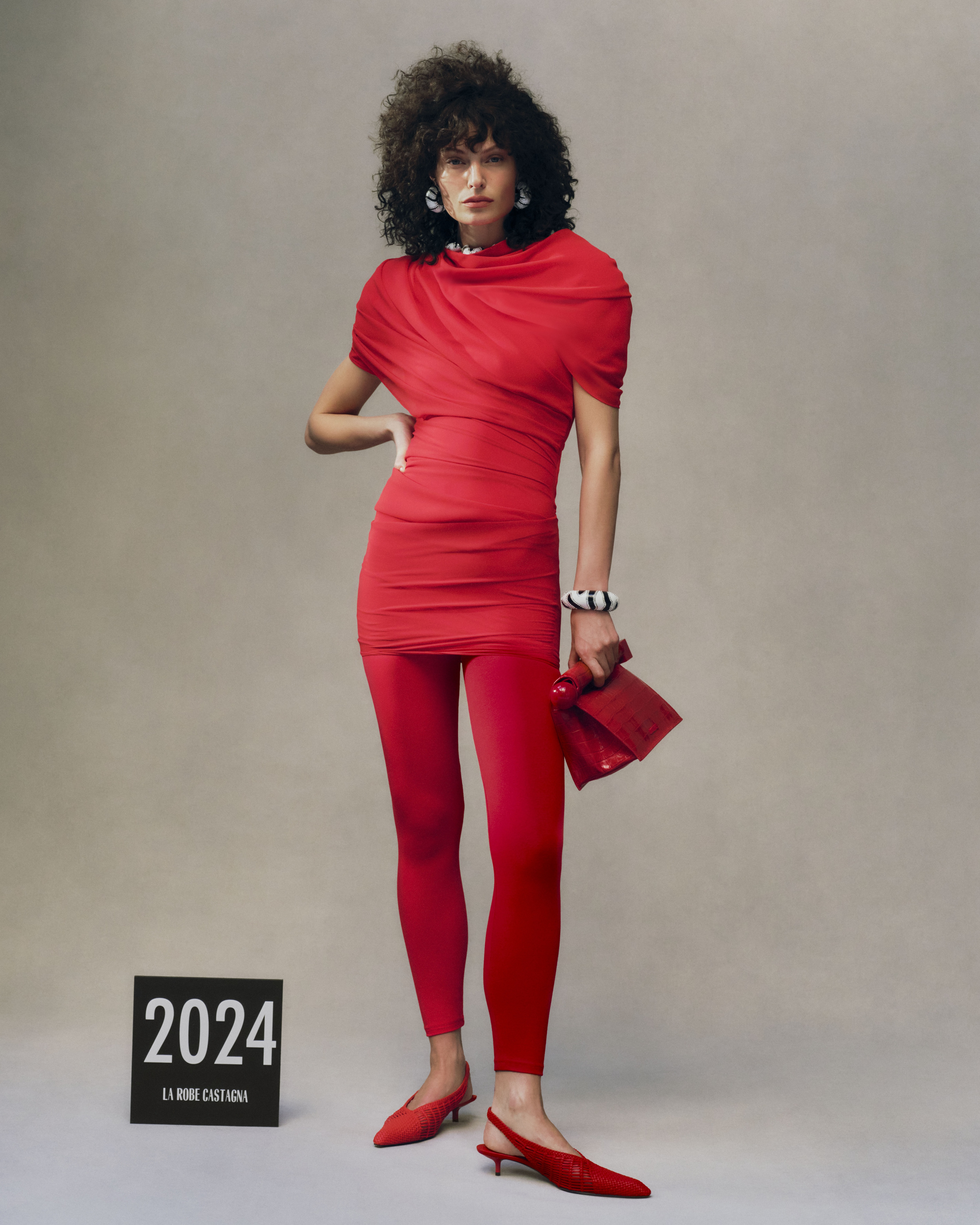 Red Castagna Dress