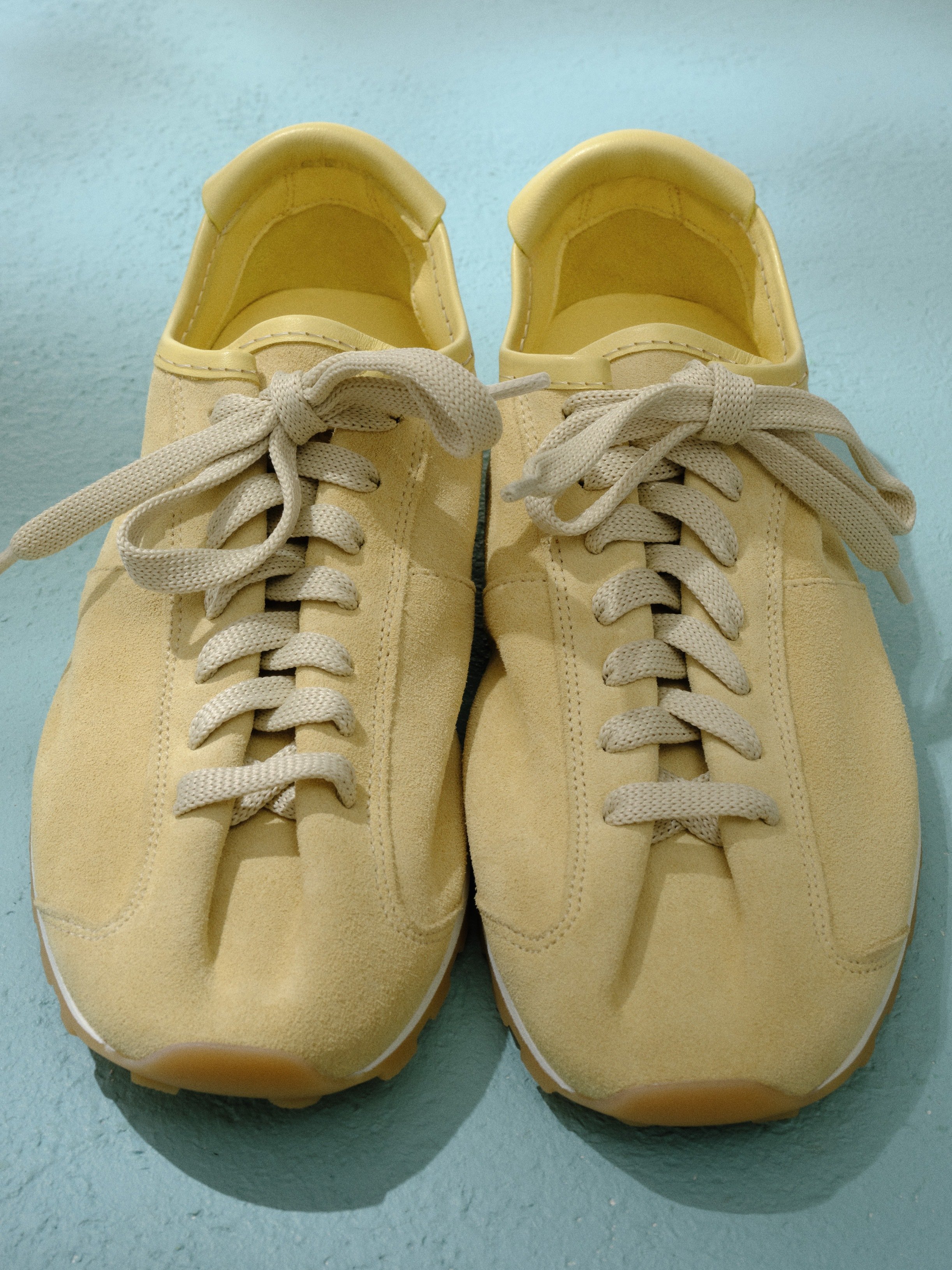 Yellow Tennis Sneakers