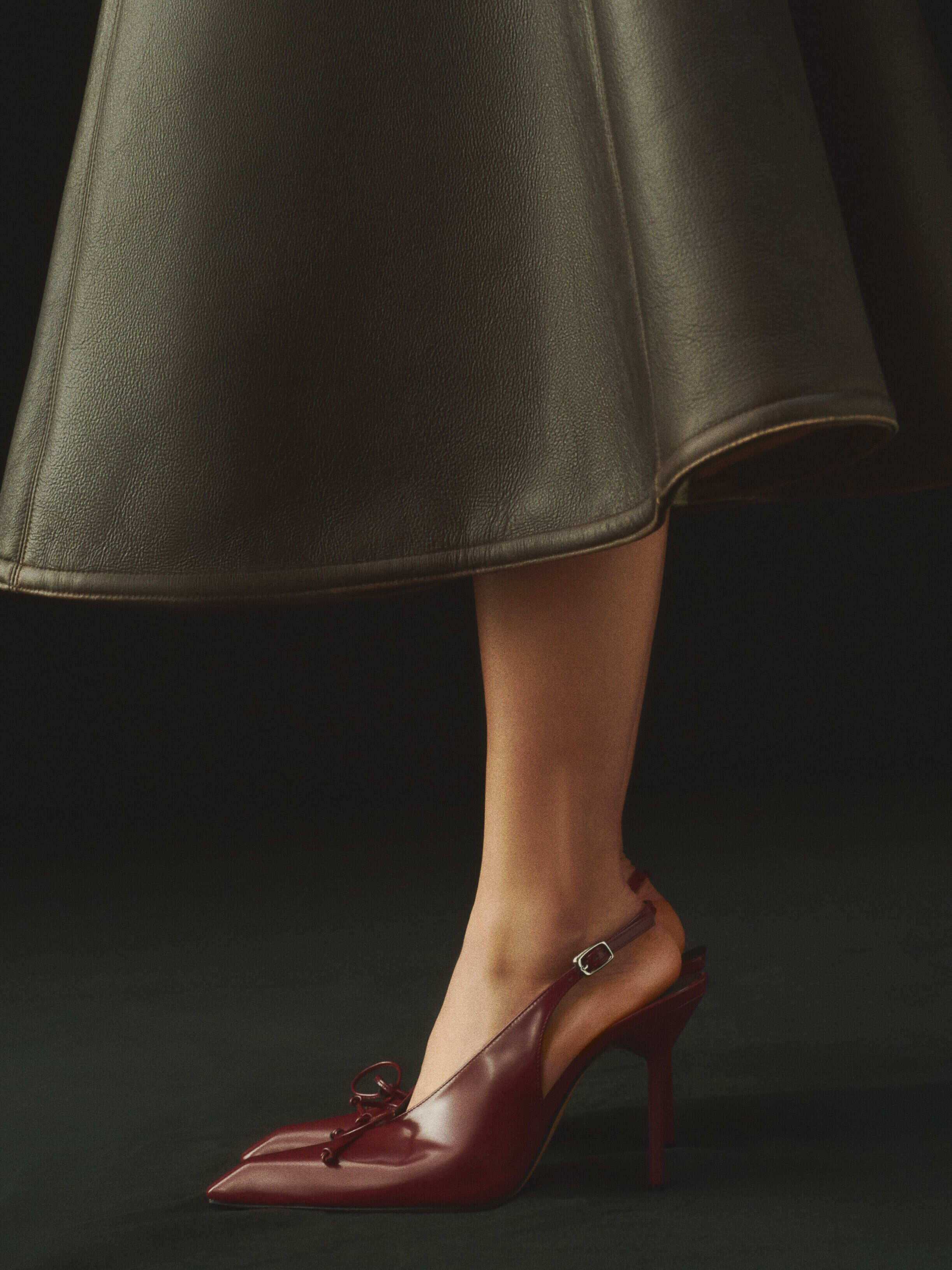 The high Cubisto slingbacks