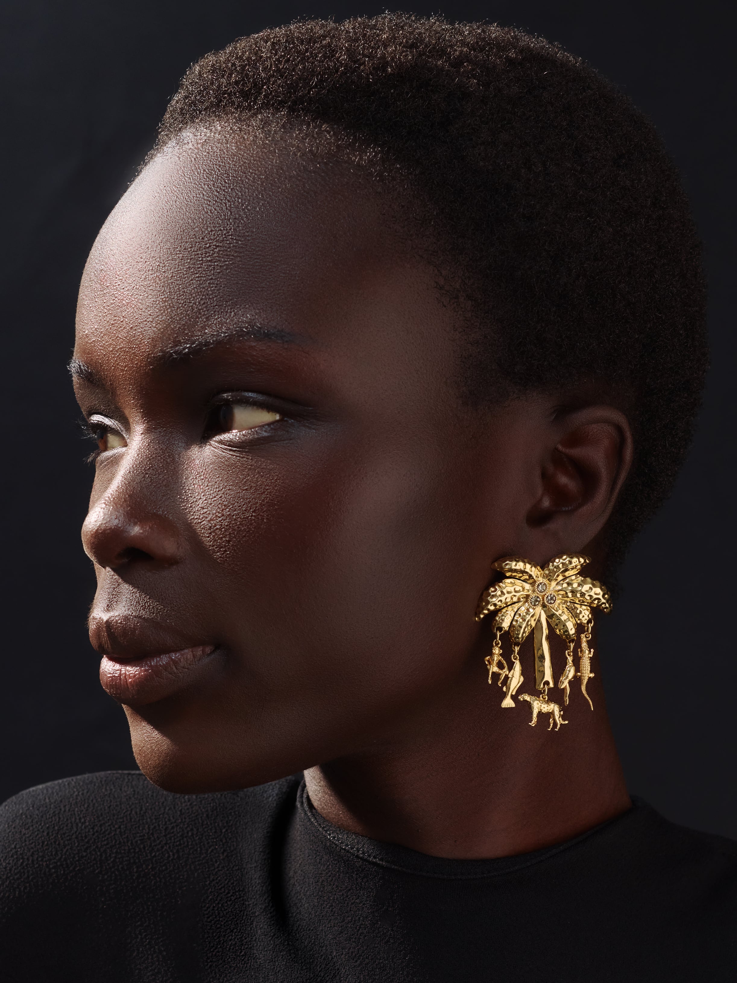 The Palmier Earrings