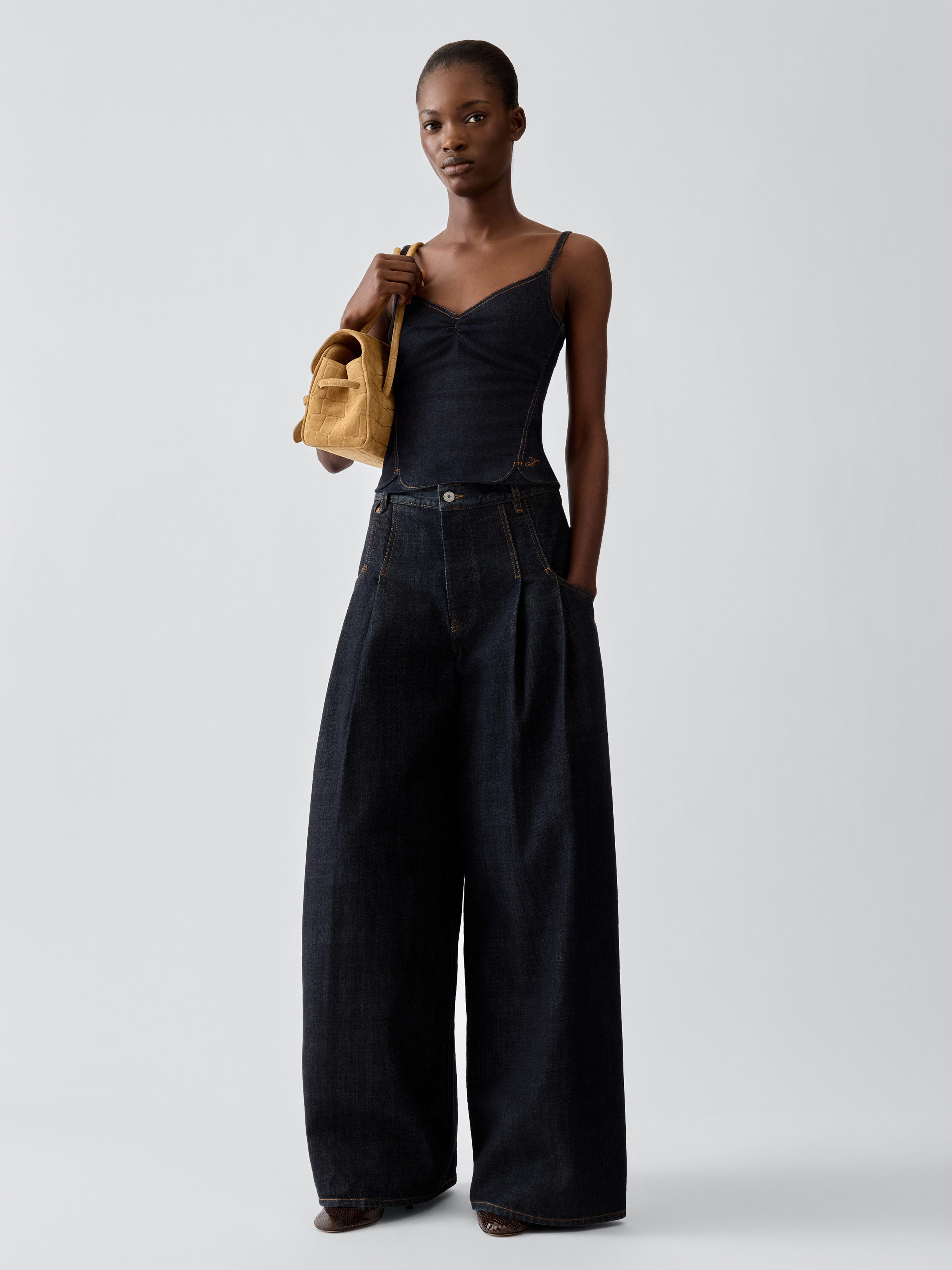 The De-nîmes Pina Denim Top