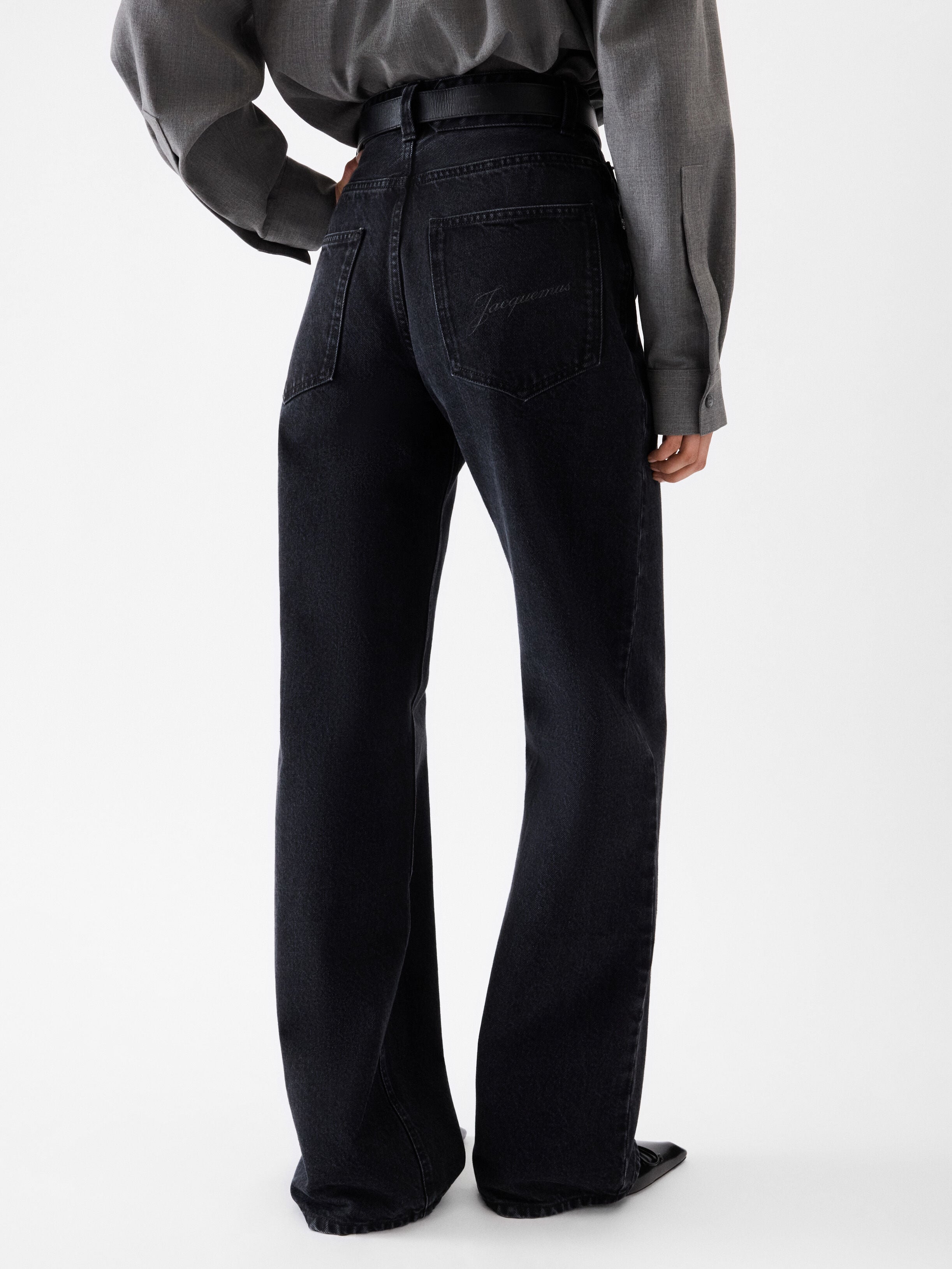 The Wide De-nîmes Denim Pants